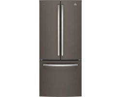 Freestanding French Door Refrigerator 20.8 cu.ft. 30 in. GE Profile PNE21NMLKES