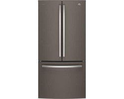 Freestanding French Door Refrigerator 24.8 cu.ft. 33 in. GE Profile PNE25NMLKES