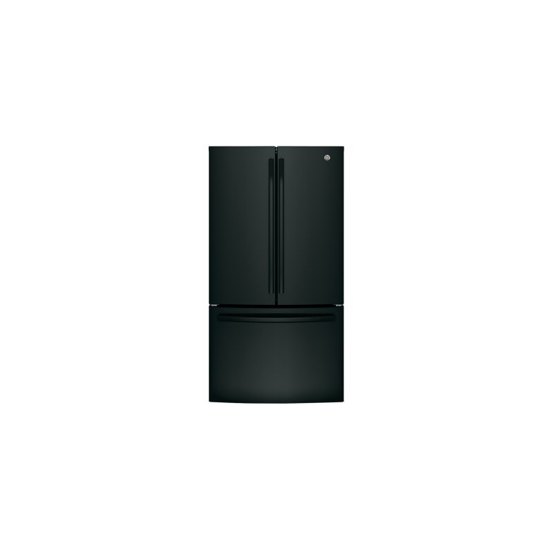 Freestanding French Door Refrigerator 27 cu.ft. 36 in. GE GNE27JGMBB