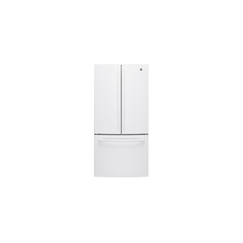 Counter Depth Refrigerator French Doors 18.6 cu.ft. 33 in. GE GWE19JGLWW
