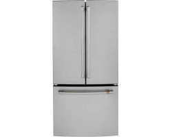 Freestanding French Door Refrigerator 18.6 cu.ft. 33 in. GE Café CWE19SP2NS1