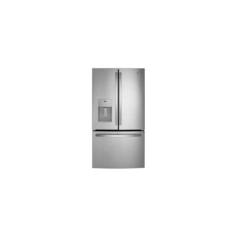 Freestanding French Door Refrigerator 25.6 cu.ft. 36 in. GE GFE26JYMFS