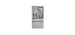 Freestanding French Door Refrigerator 29.5 cu.ft. 36 in. LG LRMVS3006S