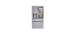 Réfrigérateur Autoportant Portes Françaises 29.5 pi.cu. 36 po. LG LRMVS3006S