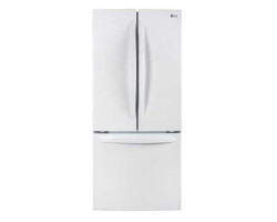 Freestanding French Door Refrigerator 21.8 cu.ft. 30 in. LG LRFNS2200W