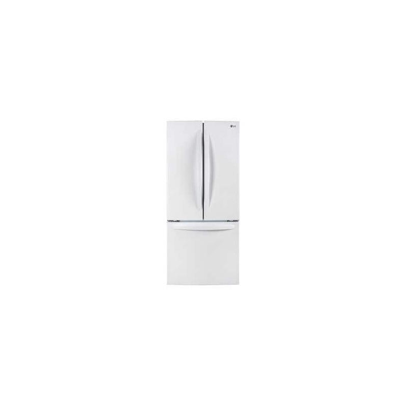 Freestanding French Door Refrigerator 21.8 cu.ft. 30 in. LG LRFNS2200W