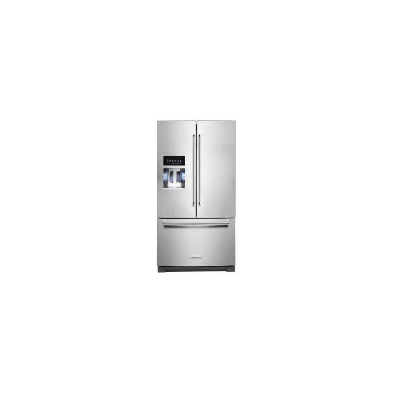 Freestanding French Door Refrigerator 19 cu.ft. 36 in. KitchenAid KRFF577KPS