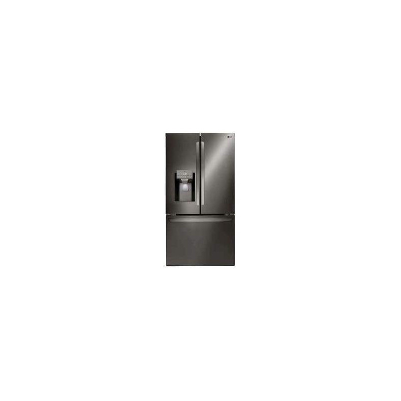 Réfrigérateur portes françaises, 36 po, 27.7 pi. cu., Inox Noir LG LRFS28XBD