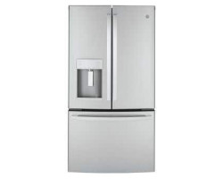 Counter Depth Refrigerator French Doors 22.2 cu.ft. 36 in. GE GYE22GYNFS