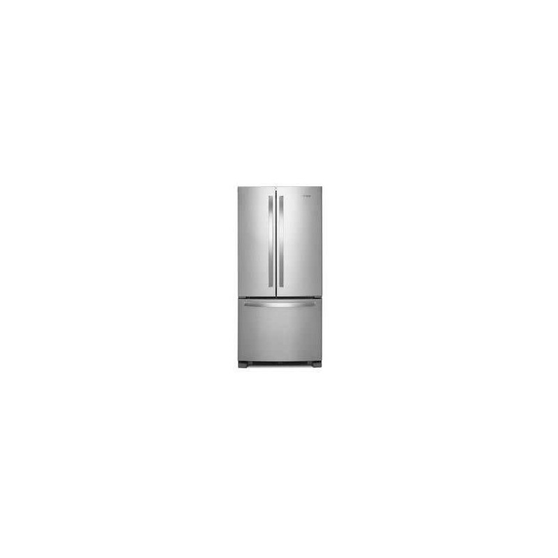 French Door Refrigerator, 22.1 cu. ft., 33", Water Dispenser, Whirlpool WRFF5333PZ