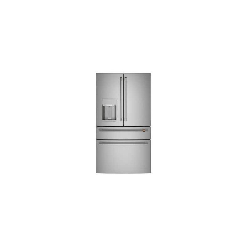 Counter Depth Refrigerator French Doors 22.3 cu.ft. 36 in. GE Café CXE22DP2PS1