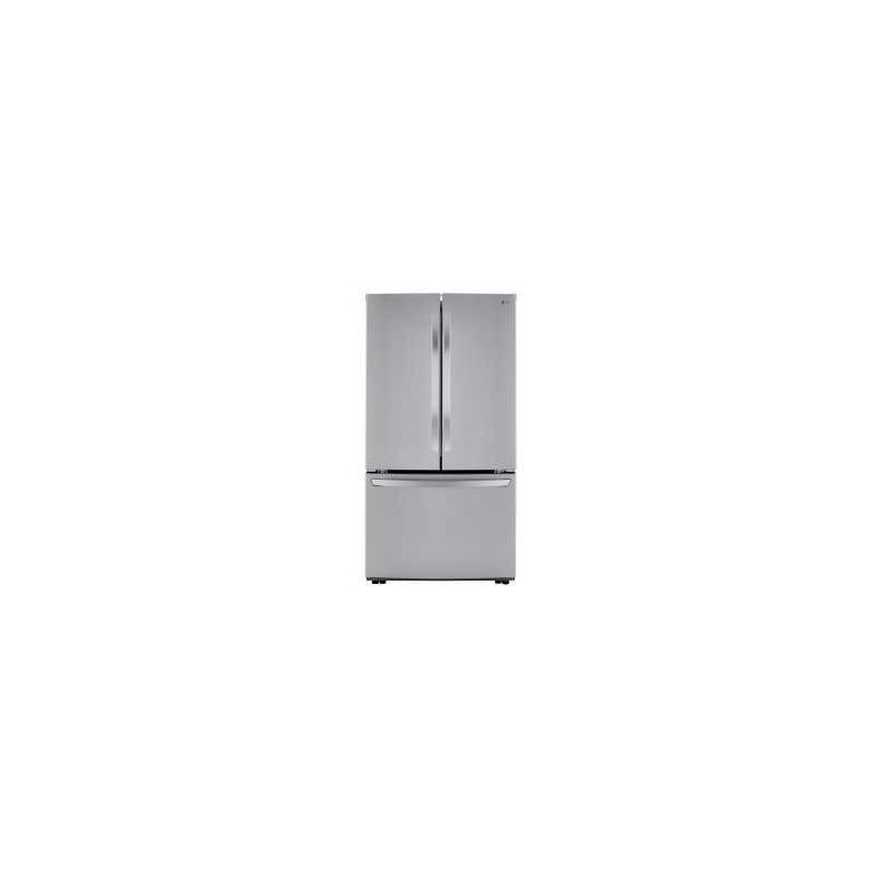 Réfrigérateur à porte française, 36 po, 23 pi.cu, LG LRFCC23D6S