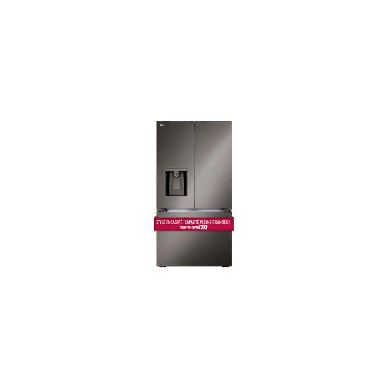 Réfrigérateur Profondeur comptoir Portes Françaises 25.5 pi.cu. 26 po. LG LRYXC2606D