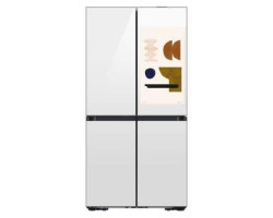 Counter depth French door refrigerator 23 cu.ft. 36 in. white Samsung RF23DB990012AC