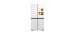 Counter depth French door refrigerator 23 cu.ft. 36 in. white Samsung RF23DB990012AC