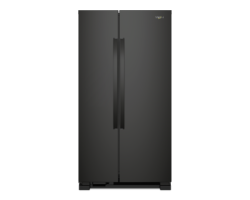 Freestanding French Door Refrigerator 21.55 cu.ft. 33 in. Whirlpool WRS312SNHB