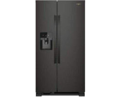 Freestanding French Door Refrigerator 24.55 cu.ft. 36 in. Whirlpool WRS325SDHB