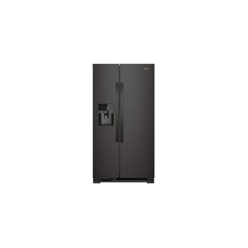 Freestanding French Door Refrigerator 24.55 cu.ft. 36 in. Whirlpool WRS325SDHB