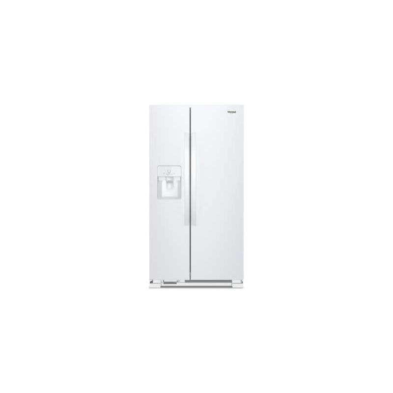 Freestanding French Door Refrigerator 24.55 cu.ft. 36 in. Whirlpool WRS325SDHW