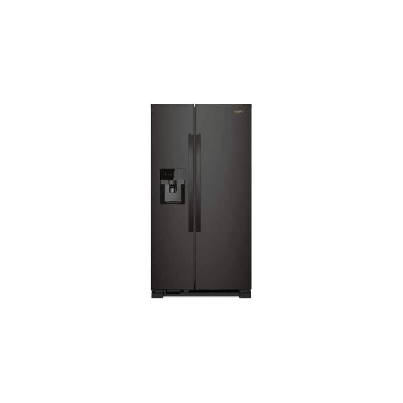 Freestanding French Door Refrigerator 21.4 cu.ft. 33 in. Whirlpool WRS331SDHB