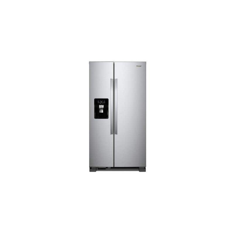 Freestanding French Door Refrigerator 24.54 cu.ft. 36 in. Whirlpool WRS335SDHM