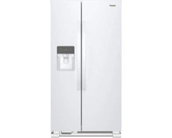 Freestanding French Door Refrigerator 24.54 cu.ft. 36 in. Whirlpool WRS335SDHW