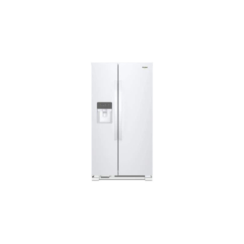 Réfrigérateur Autoportant Portes Françaises 24.54 pi.cu. 36 po. Whirlpool WRS335SDHW