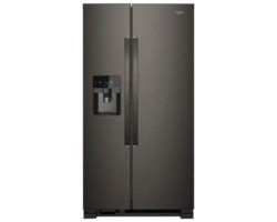 Freestanding French Door Refrigerator 24.51 cu.ft. 36 in. Whirlpool WRS555SIHV