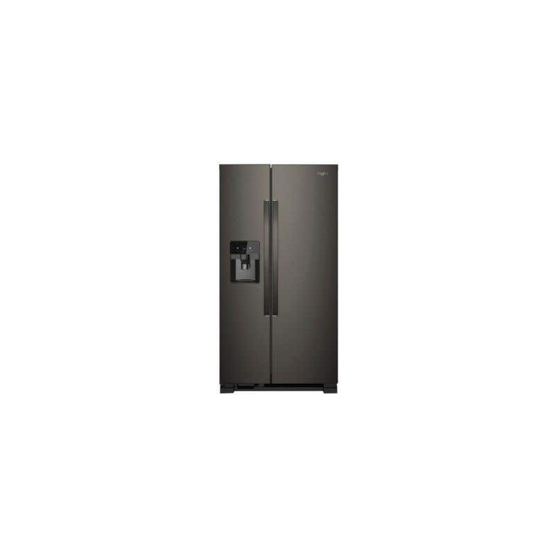 Freestanding French Door Refrigerator 24.51 cu.ft. 36 in. Whirlpool WRS555SIHV