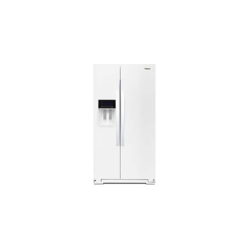 Freestanding French Door Refrigerator 28.49 cu.ft. 36 in. Whirlpool WRS588FIHW