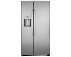 Freestanding French Door Refrigerator 21.8 cu.ft. 36 in. GE GZS22IYNFS