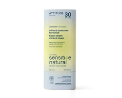 Attitude / 30g Bâton solaire visage sensible FPS30 - Sans odeur