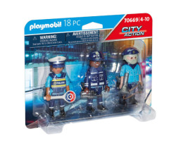 Playmobil -  Equipe de policiers