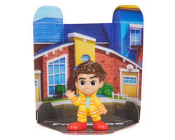 Disney Junior Firebuds, Jouets à collectionner Petits sauveteurs de 5 cm avec emballage transformable et autocollants
