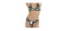 Body Glove Bas de bikini à taille basse Inflorescence Audrey - Femme