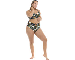 Inflorescence Woodstock Plus Size Bikini Bottom - Women's