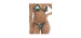 Inflorescence Brasilia fixed bikini bottom - Women's
