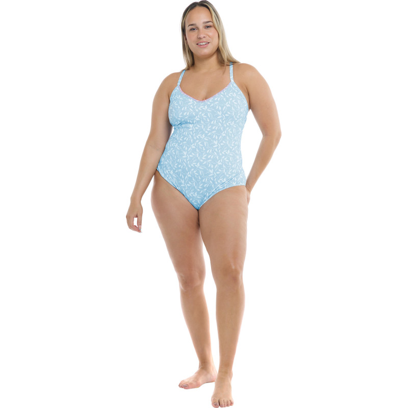 Body Glove Maillot de bain une pièce grande taille Flowery Skies Sandbar - Femme