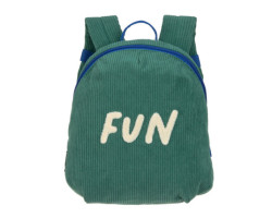 Velvet Backpack - Little Gang Fun green