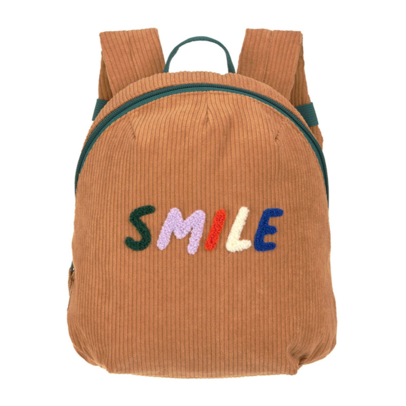 Velvet Backpack - Little Gang Smile caramel