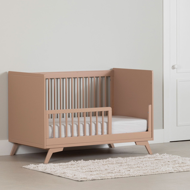 Bassinet and transition barrier - Milos Blush pink