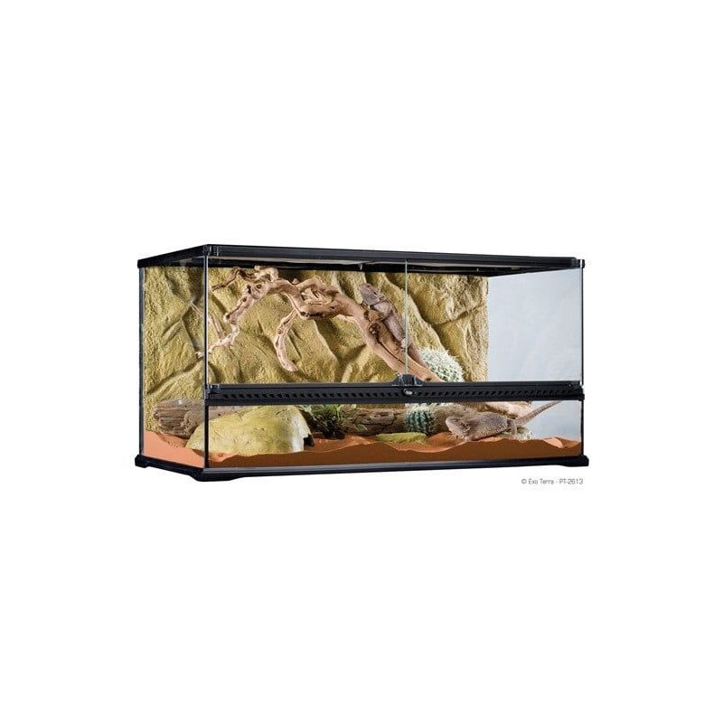 Terrarium en verre, grand, large, 90 x 45 x 45 cm – Exo Terra