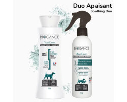 Duo Apaisant pour Peaux Atopiques – Shampoing Nutri Derm + Vaporisateur Algo Derm – Biogance