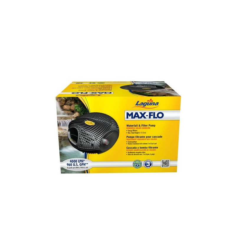 Pompe filtrante Max-Flo 960 Laguna pour bassin contenant jusqu’à 7 300 L (1 920 gal US)