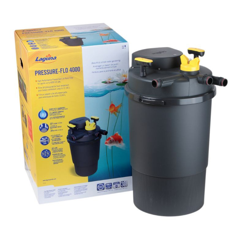 Filtre UV-C pressurisé Pressure-Flo 4000 pour bassin – LAGUNA