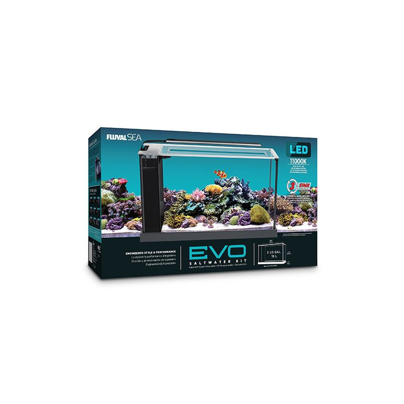 Aquarium équipé EVO Fluval Sea, 19 L (5 gal US)