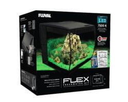 Aquarium équipé Flex Fluval, 57 L (15 gal US) – Noir