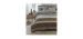 Housse de couette en flanelle geppetto gris  Brunelli