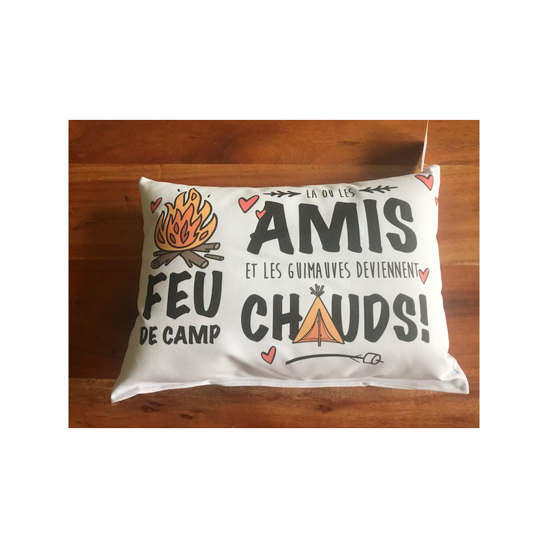 Coussin  là ou les amis ...