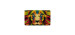 Paillasson abstract lion face